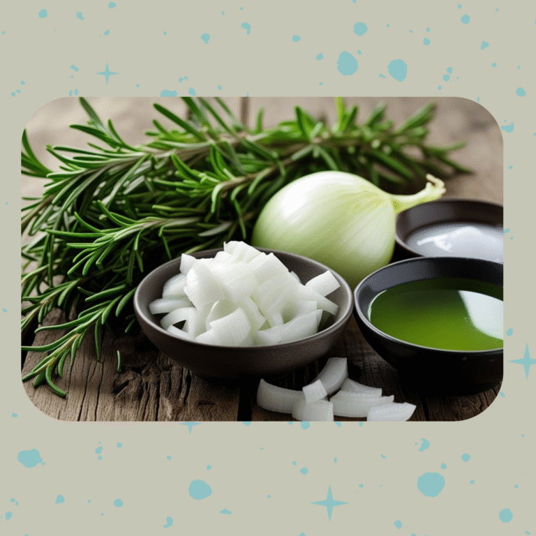 DIY Rosemary hair Groth