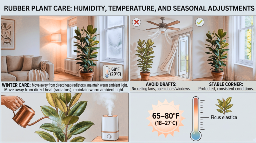 Rubber plant care guidelines and tips